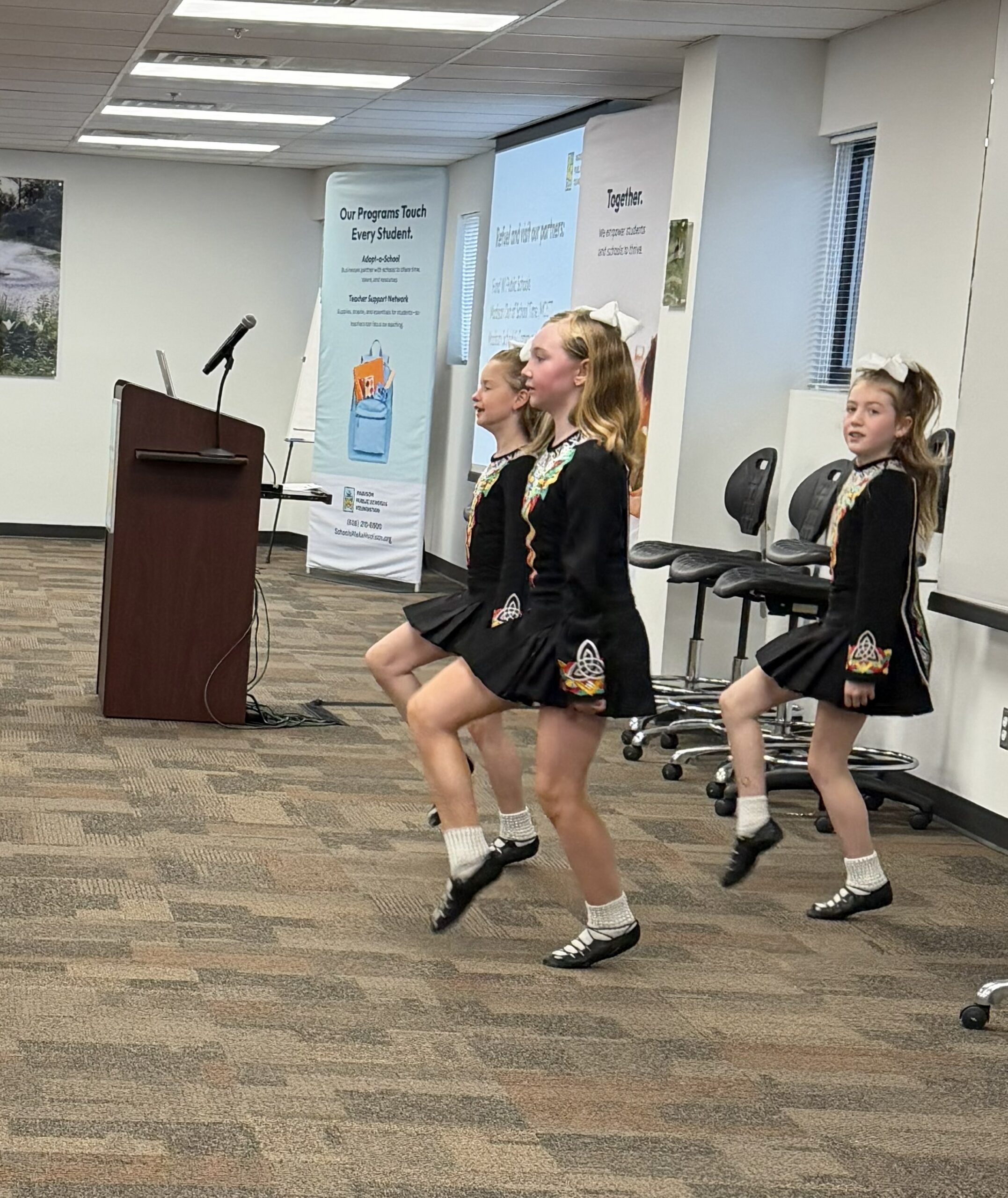 Irish dancers